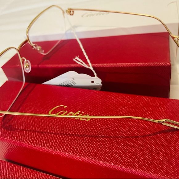 Cartier glasses . 100% authenticated - Picture 7 of 12
